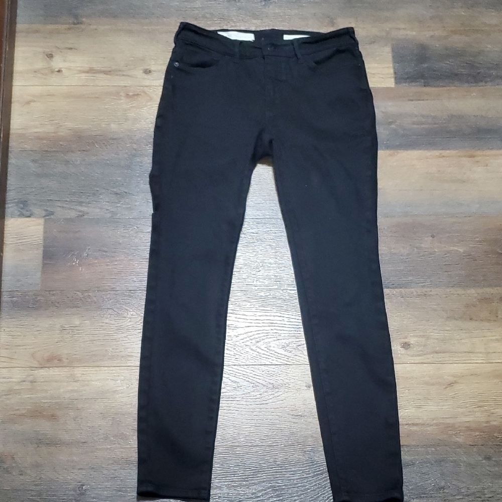 Pilcro and the Letterpress Black Skinny Jeans Sleek Fit